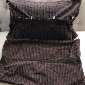 Brown Corduroy Pillow Cover Set